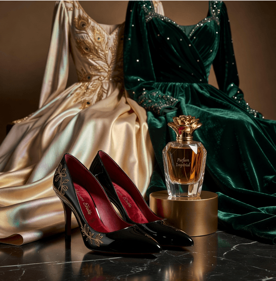 Oriental Luxury Long Dress